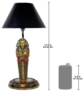 Design Toscano King Tut Sarcophagus Table Lamp
