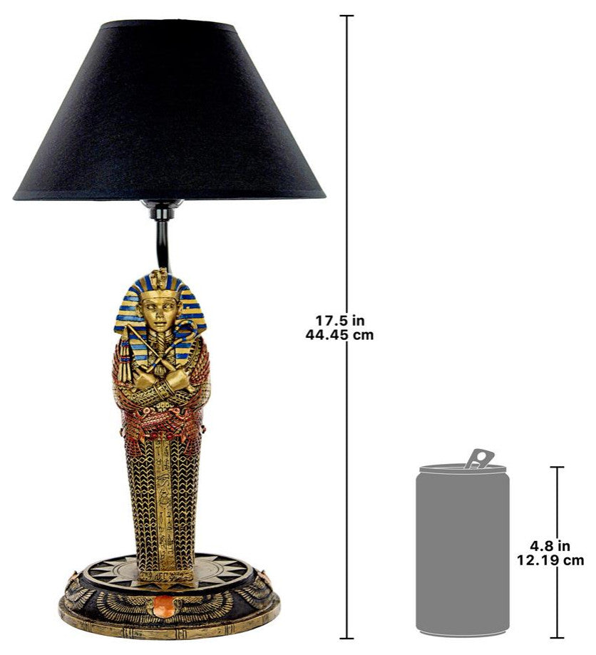 Design Toscano King Tut Sarcophagus Table Lamp
