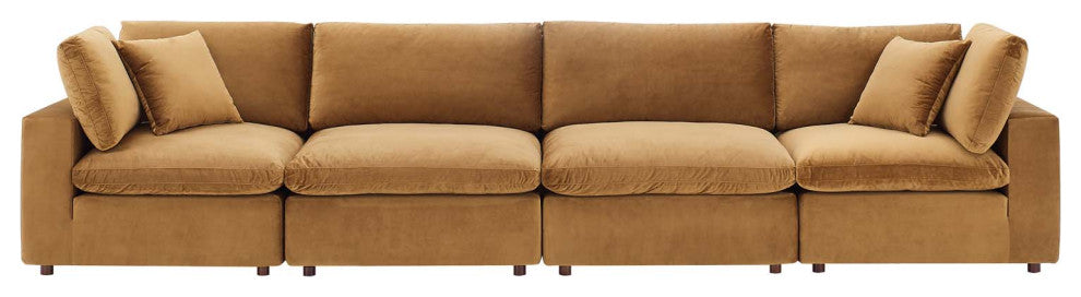 Sofa, Velvet, Brown, Modern, Living Lounge Room Hotel Lobby Hospitality