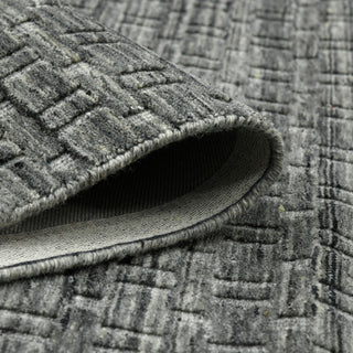 Houston Aliya Area Rug, Dark Gray, 2' x 3', Geometric