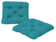 Alma Seat Cushions, Set of 2, Blue