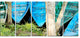 Blue Boats on Lake Phewa, Boat Canvas Art Print, 60"x28", 5 Panels