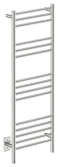 Natural 15 Bar 17" Straight With PTSelect, Brushed Stainless Steel