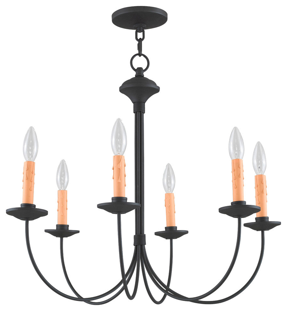 Heritage Chandelier, Black