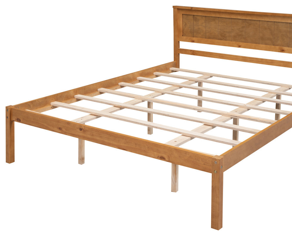 Gewnee Platform Bed Frame with Headboard