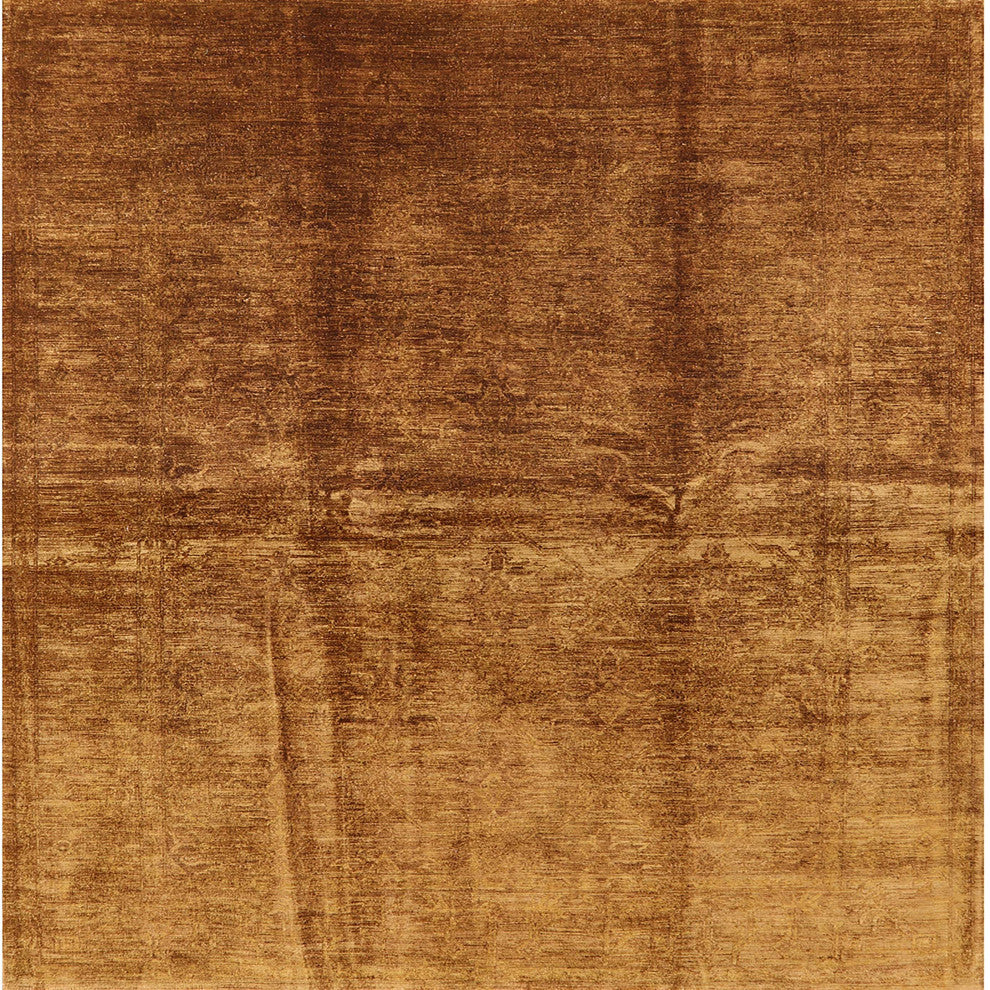 Ahgly Company Indoor Square Mid-Century Modern Area Rugs, 7' Square