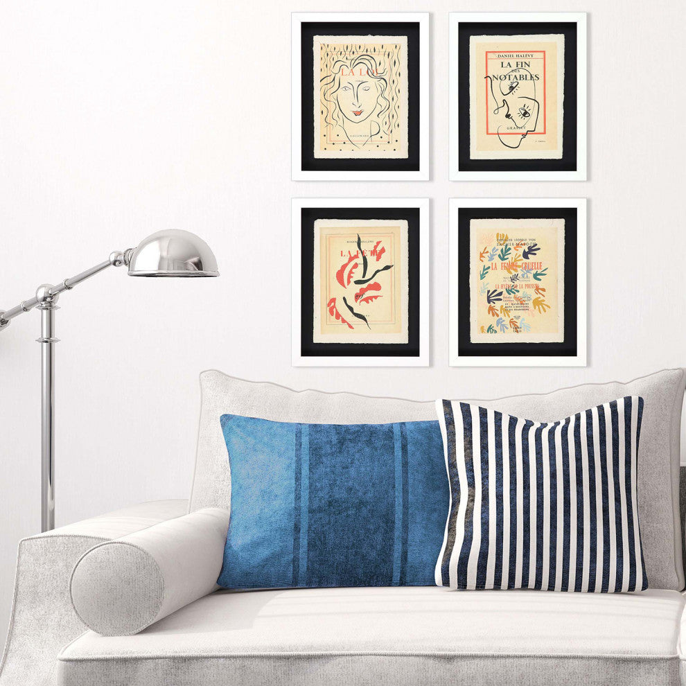 Lepal III Framed Art, 4-Piece Set