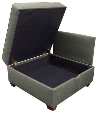 Duobed Storage Ottoman, 36", Flint, 36"