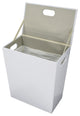 Ecopelle 2263 Laundry Basket/Hamper in White