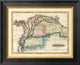 "Colombia, 1823" Framed Canvas Giclee by Fielding Lucas, 20x16"