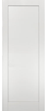 Slab Barn Door Panel 32 x 80 | Quadro 4111 White Ash | Pocket Closet