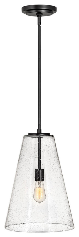 Vance Pendant in Satin Black
