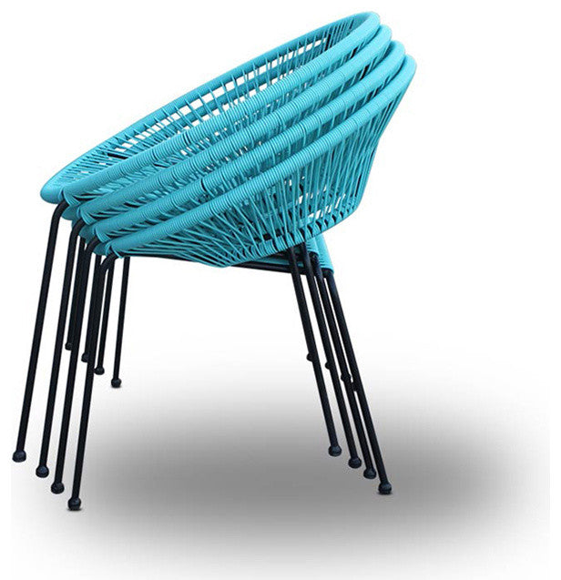 Acapulco Dining Side Chair, Glacier Blue