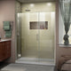 DreamLine Unidoor-X 47-47.5" Shower Door, Brushed Nickel