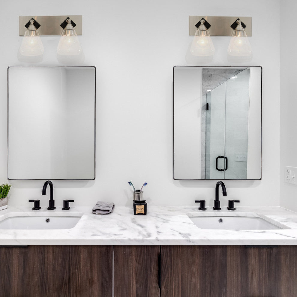 Varaluz 407A02 Kye 24" W x 30" H Rectangular Metal Framed - Gold