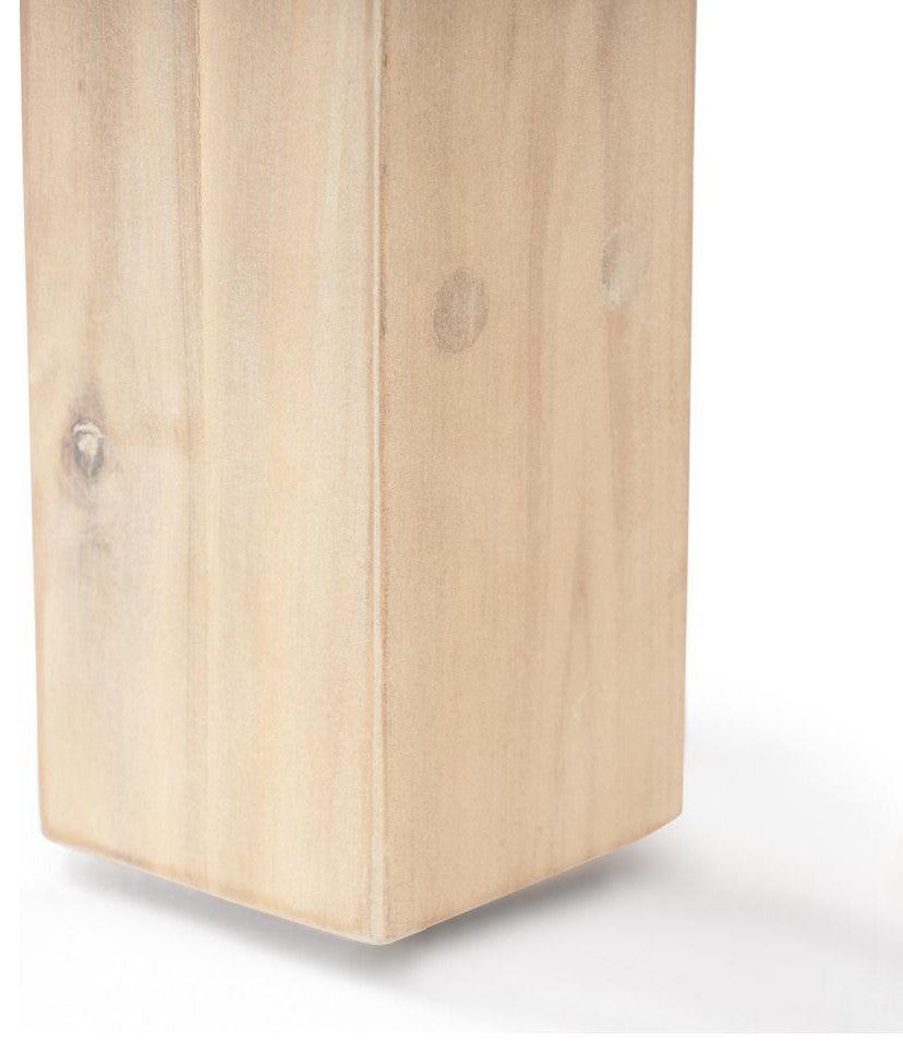 Benson 9 Piece Sunbrella Outdoor Patio Dining Set, Navy Blue