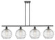 Innovations Lighting 516-4I-BK-G1213-10 Deco Swirl 4 Light 48" Island Light