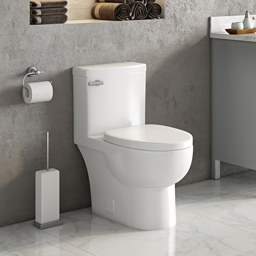 Malibu II 2P Toilet, White, 10" Rough-in