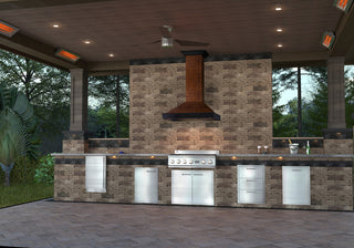 ZLINE 48" Ducted Vent Designer Series Wall Mount Range Hood