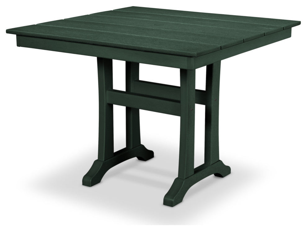 Trex Outdoor Farmhouse 37" Dining Table, Rainforest Canopy