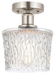 Innovations 616-1F-SN-G402 Niagra 1 Light Semi-Flush Mount, Brushed Satin Nickel