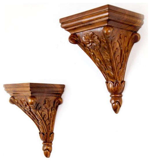 The Floral Block Wall Console