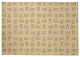 Criss Cross Bunnies Easter Chenille Rug, Corn Yellow, 8'x10'