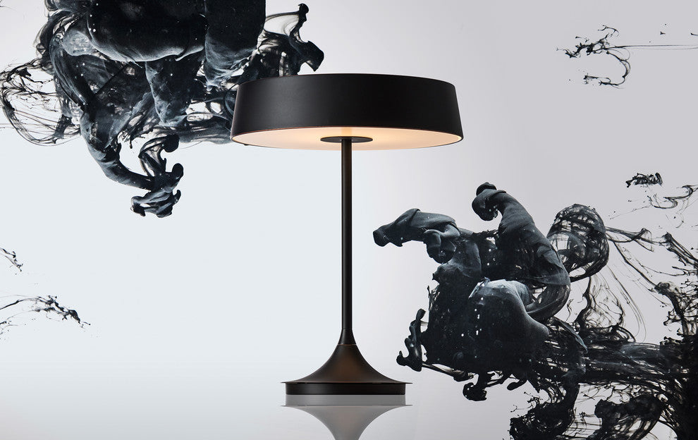 China LED Table Lamp, Oil Bronze