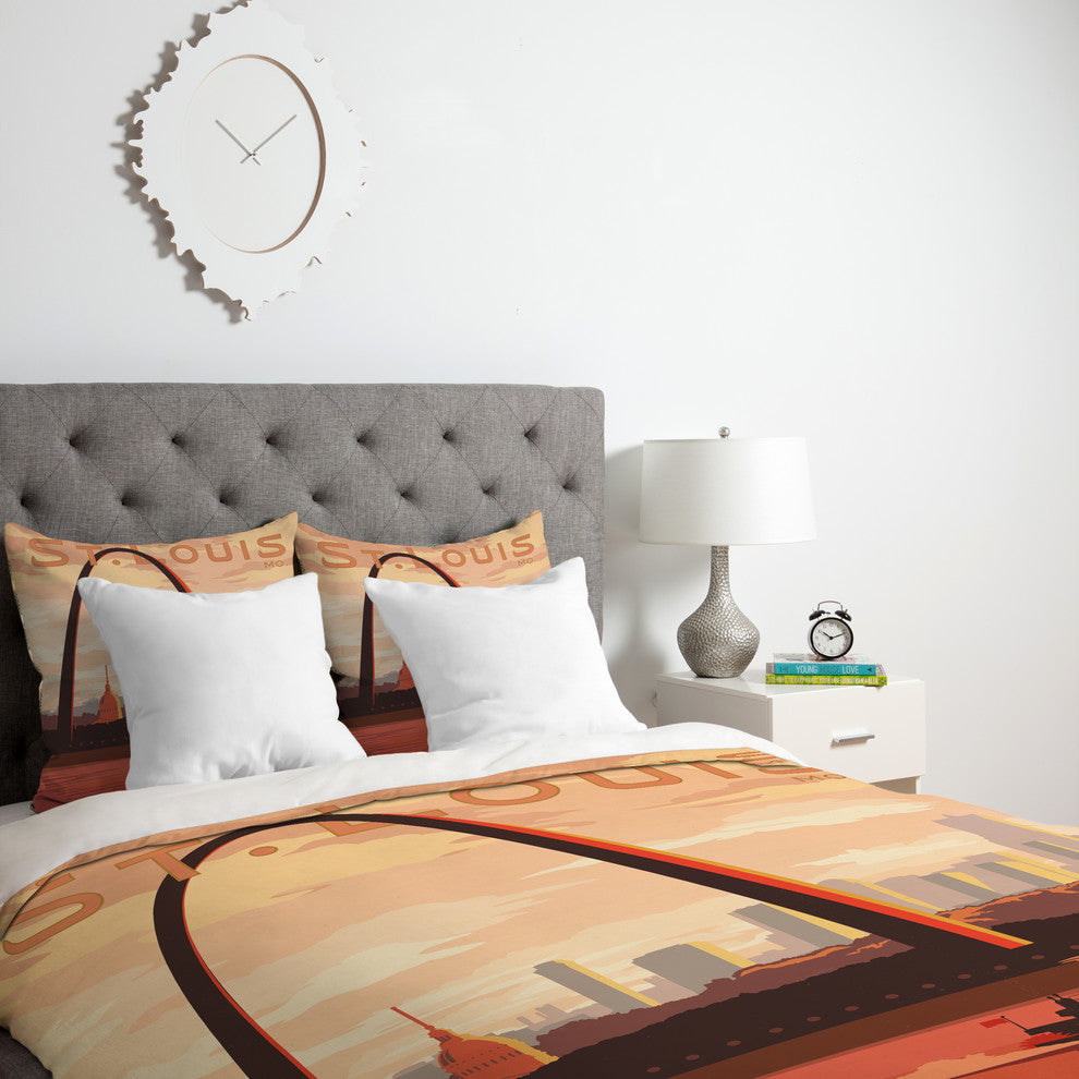 Deny Designs Anderson Design Group St Louis Duvet Cover - Lightweight