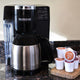 NuWave Bruhub Single Serve Coffee Maker with Stainless Steel 40 Ounce Carafe