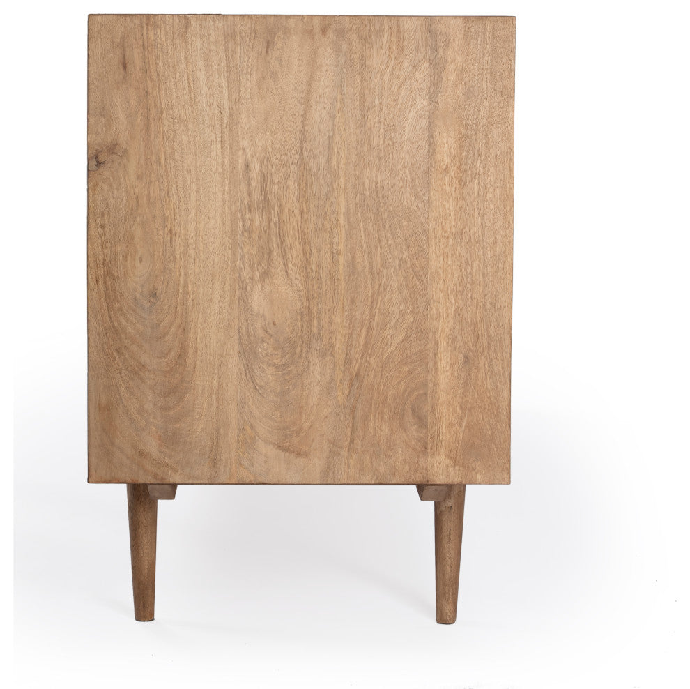 Leonidin Natural Wood Sideboard