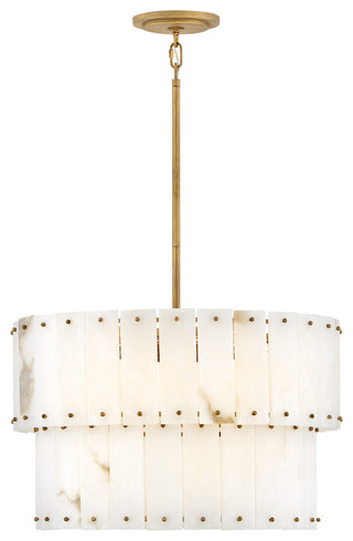 Fredrick Ramond Simone Medium Convertible Chandelier, Burnished Gold