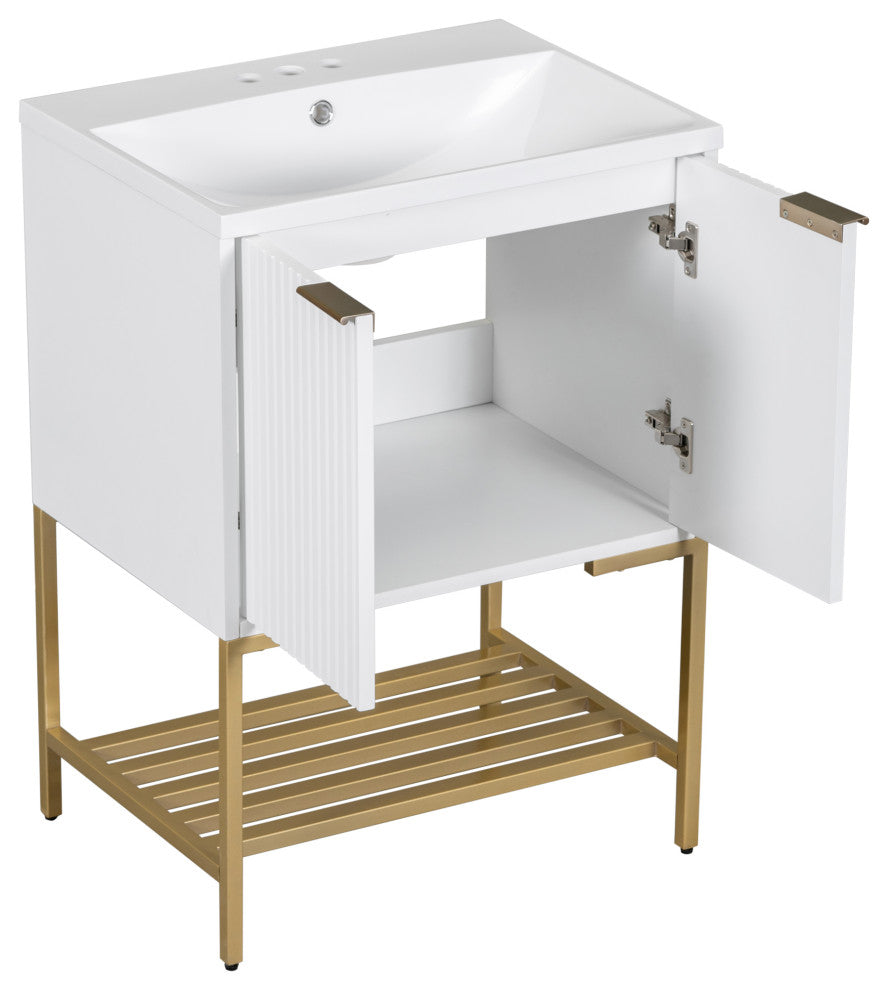 Gewnee 24" Bathroom Vanity with Sink