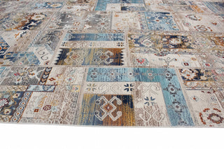 Noori Rug Low-Pile Cecil Ivory/Blue Rug