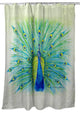 Betsy Drake Peacock Shower Curtain