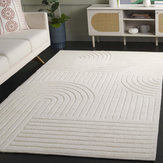 Safavieh Mykonos Collection MKN404 Rug, Ivory, 4'x6'