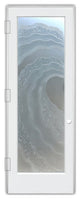 Interior Prehung Door or Interior Slab Door - Metacurl - Primed - 30" x 96"...