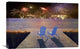 "Fireworks Over Idle Hour" Stretched Canvas Giclee by Diane Romanello, 24"x16"