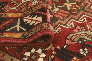 Fine Vintage Distressed Sindbad Red/Charcoal Runner, 3'2 x 9'6