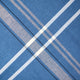 DII Nautical Blue French Stripe Tablecloth 70" Round