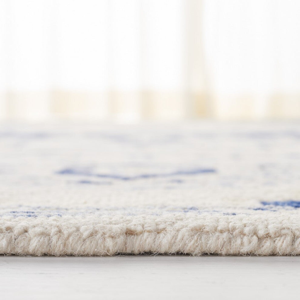 Safavieh Lauren Ralph Lauren Collection LRL6652 Rug, Ivory/Navy, 2'x5'