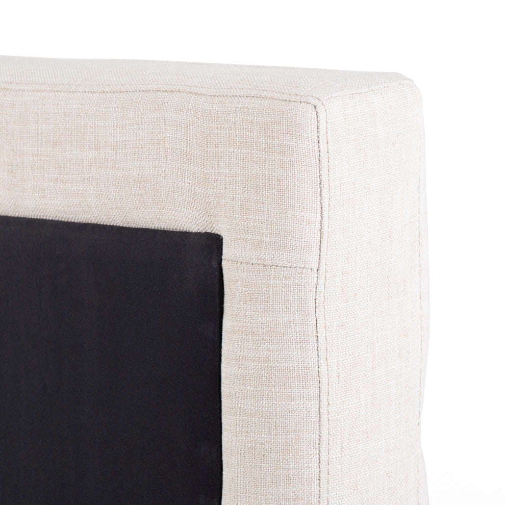 Daphne Bed-Cambric Ivory-King