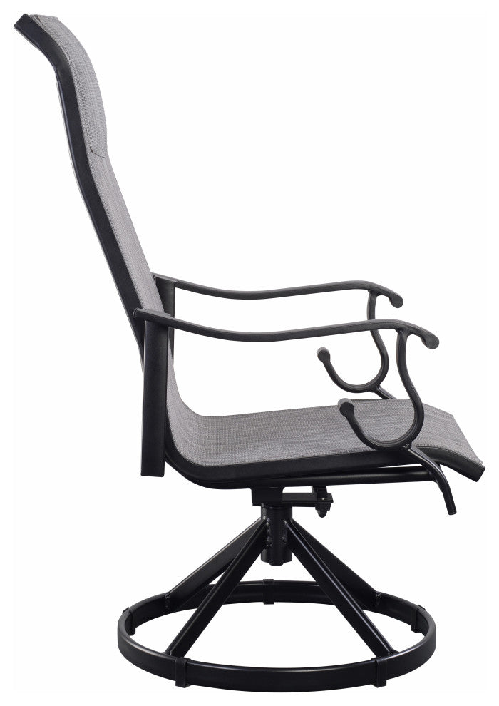 Westin Swivel/Rocking Sling Chair 2-pack - Black