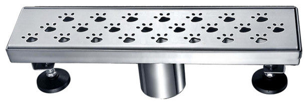 Dawn Memuru River Series, Linear Shower Drain 12"L