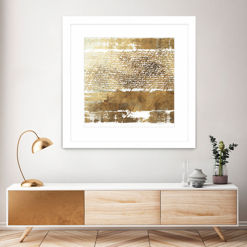 "Sequence II" Matted and Framed, 36" x 36"