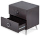 Vitalia Collection 2-Drawer Nightstand, Espresso