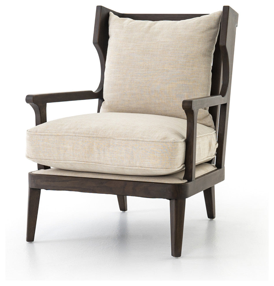 Four Hands Lennon Armchair, Cambric Ivory