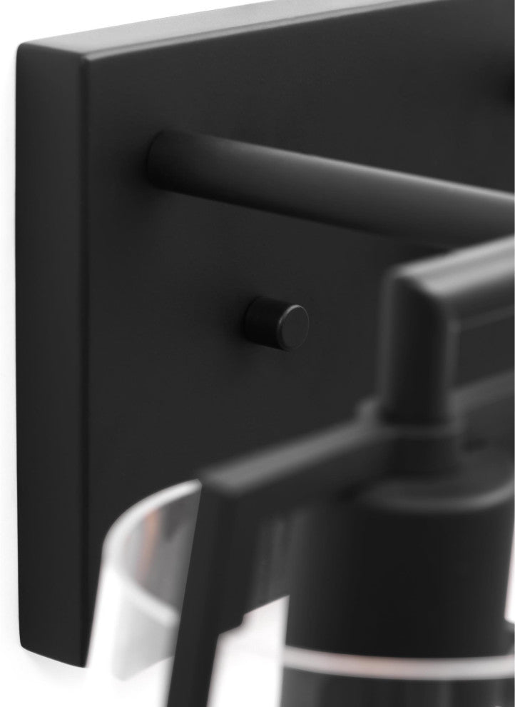 Crofton 2 Light Bath, Midnight Black