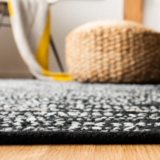 Safavieh Vintage Leather Collection, VTL388 Rug, Light Grey/Black, 6'x9'