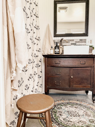 Napa Bronze Framed Wall Mirror, 34"x44"